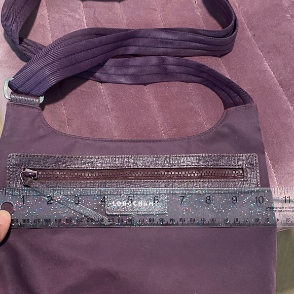 Longchamp Dark Purple Crossbody Bag - Picture 6 of 7